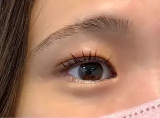 マツエク・マツパ 暖色カラー❤️横浜 エクステらん🦖のヘアスタイル