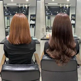 セミロング カラー ヘアアレンジ ar+ ❤︎ maiのヘアスタイル