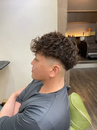 ショート メンズ レオ所属・仁和山 晃のヘアスタイル