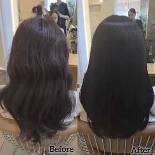 ロング GRITTERs 泉中央店所属・ロング/小顔レイヤー /カットモデル泉中央のヘアスタイル