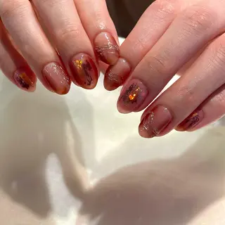 ネイル 新井 ひなののネイルデザイン