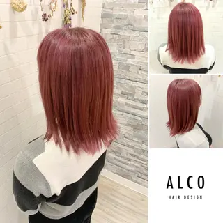 ミディアム カラー ワタイショウタ 髪質改善✨眉毛サロンのヘアスタイル