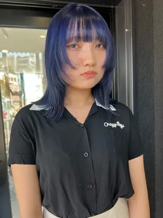 ミディアム カラー ダブルカラー🩰 CHIHIRO👒のヘアスタイル