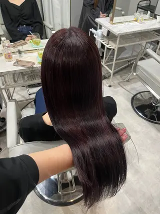 ロング カラー 🎀透明感 カラー🎀ミズキのヘアスタイル