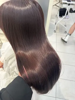 ロング カラー 🇰🇷韓国風くびれ ヘア🇰🇷中村優大のヘアスタイル