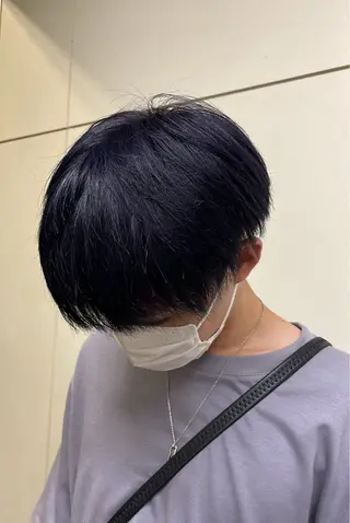 カラー メンズ Chocolat阿部野所属・なかじま ささらのヘアスタイル