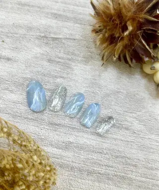 ネイル ⭐︎休業中の練習⭐︎ JNA認定講師髙橋のネイルデザイン