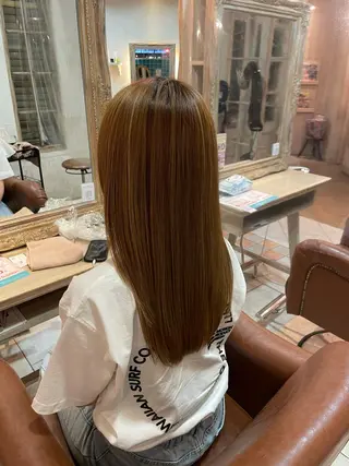 ロング パーマ 前平 友慈のヘアスタイル