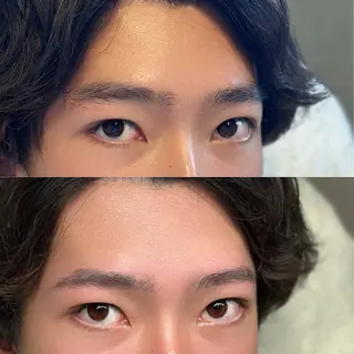 メンズ アイブロウ swells所属・自眉を活かす ayakaの眉毛・アイブロウイメージ