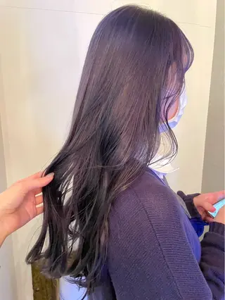 ロング カラー off所属・高橋 璃乃のヘアスタイル