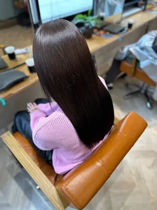 ロング she2　shinjuku所属・髪質改善/美髪矯正 和田響のヘアスタイル