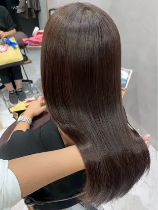 ロング カラー ハイトーン/韓国風/ 艶髪/吉祥寺のヘアスタイル