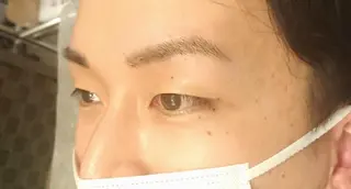 メンズ マツエク・マツパ 口コミ高評価🌠眉と まつ毛の専門MIKIのマツエク・マツパデザイン