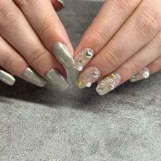 ネイル JERRIE 　 韓国ネイル/自爪育成所属・✴︎JERRIE✴︎ 浮かない◎折れない◎のネイルデザイン