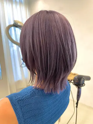 ミディアム カラー 柴田泰秀sotti. 髪質改善/ブリーチのヘアスタイル