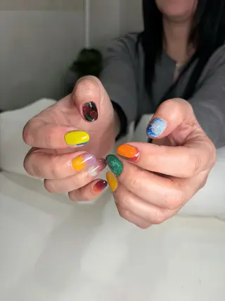 ネイル GO TODAY シェアサロン Aimee店所属・ネイルサロン /しあわせたいむ🌱のネイルデザイン