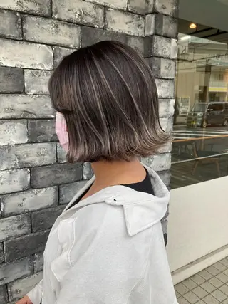 ショート カラー ✂️似合わせの魔術師 石田一樹✂️のヘアスタイル