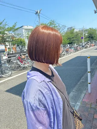 ショート カラー ヘアアレンジ RINA 🦋🫧のヘアスタイル