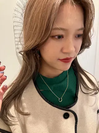 ロング カラー loty hair design所属・SEIRA🤍 レイヤーカットのヘアスタイル