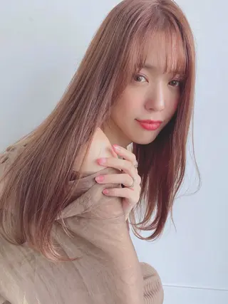 ロング カラー 梅田茶屋町 Yutaのヘアスタイル