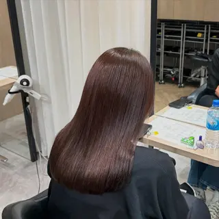 セミロング カット無料/ みく🧸💟表参道のヘアスタイル