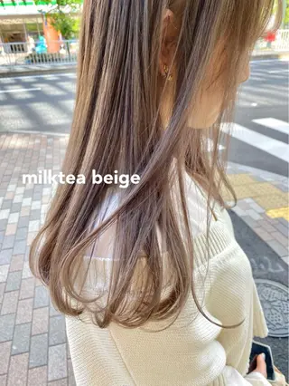 ロング カラー 赤み消し/透明感 🪽◝✩ 武者春花のヘアスタイル