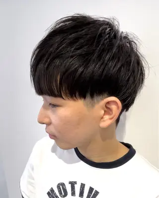 ショート メンズ CHELSEA  梅田所属・OKADA/メンズ /カット/眉/縮毛のヘアスタイル