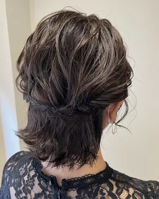 ショート ヘアアレンジ サソウ ユリエ🥥のヘアスタイル