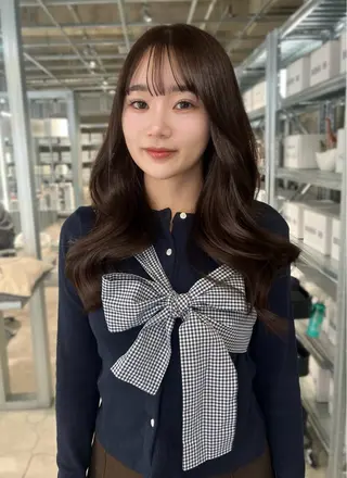 ロング カラー ダブルカラー/レイヤ ーカット 🤍ゆきなのヘアスタイル