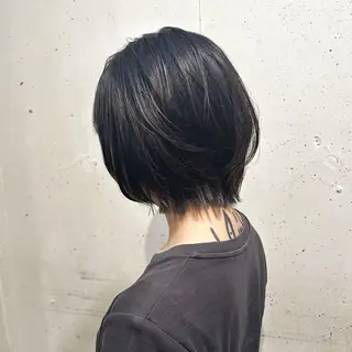 ミディアム ボブ/ショート /🦋服部ルミナ🦋のヘアスタイル