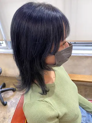 ミディアム カラー ハイトーンカラー🩵 耳ツボジュエリー👂のその他イメージ