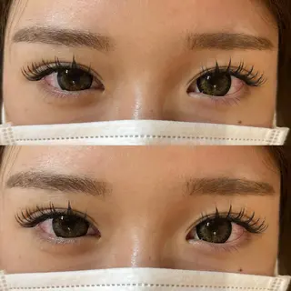 マツエク・マツパ 紬麦 吉祥寺店所属・Arisaka Mikuのマツエク・マツパデザイン