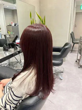 ロング カラー パーマ 🌈艶髪/髪質改善 新宿itouのヘアスタイル