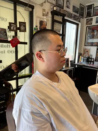 ショート メンズ CribHoodbarbershop所属・白井 昇太のヘアスタイル