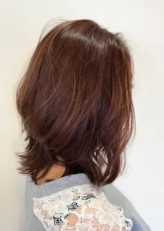 ミディアム カラー Coup所属・Coup   滝田 聡のヘアスタイル