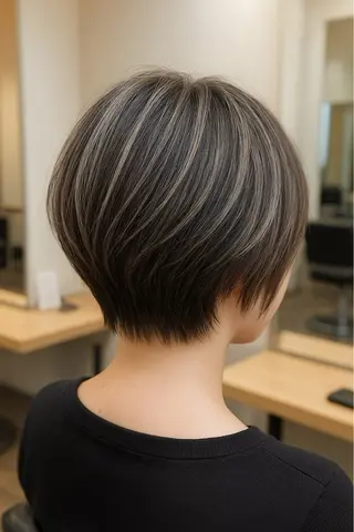 ショート 🥀ダブルカラー/ 縮毛矯正🥀ユイキのヘアスタイル