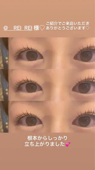 マツエク・マツパ Earth coiffure beaute長野稲田店所属・林 愛子のマツエク・マツパデザイン