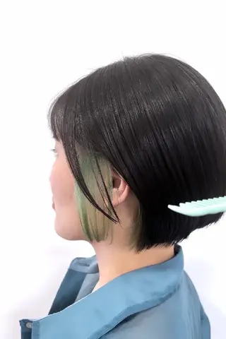 ショート カラー ボブパーマ/メンズ カワカミサトミ🐨の眉毛・アイブロウイメージ