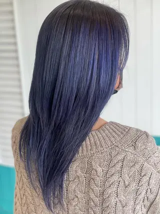 ロング カラー Snaly カラー特化ページのヘアスタイル