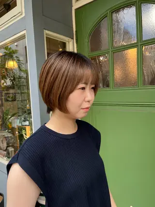ショート 🌱洒落てるパーマ 🌱ショート/緒方椋のヘアスタイル