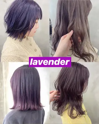 ミディアム カラー ブームボックス所属・🐝ハイトーンカラー hachi🐝のヘアスタイル