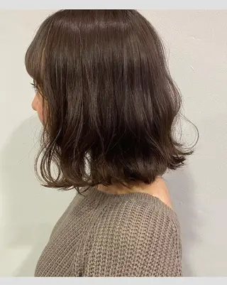 ミディアム カラー 当日予約大歓迎💗 依田瑞希のヘアスタイル