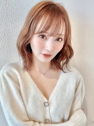 ミディアム カラー 市原 大翼のヘアスタイル