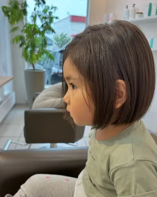 キッズ Re'makes所属・白岩 良子のヘアスタイル