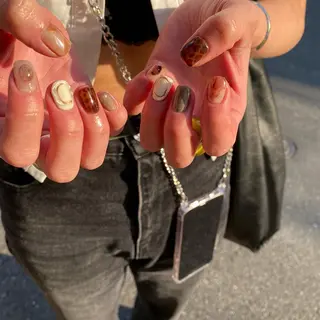 ネイル Trico Antique所属・岩本 杏のネイルデザイン