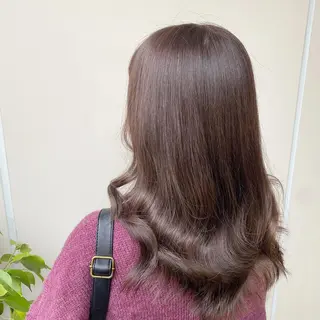 セミロング シールエクステ✨️韓 国羽エクステ🪽和希のヘアスタイル