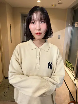 ショート カラー 林 浩太郎のヘアスタイル