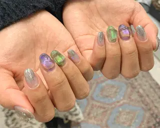 ネイル 0203ムニムサン 💙Mihoのネイルデザイン