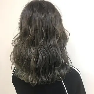 ロング カラー Lien 深井店のヘアスタイル