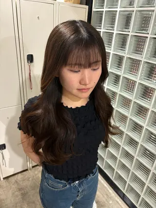ロング Ruka/カット カラーモデル募集のヘアスタイル